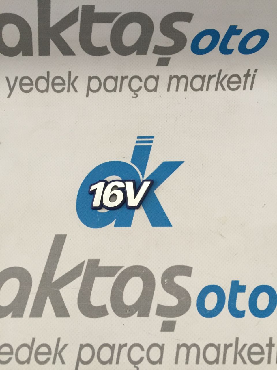 16V Yazısı