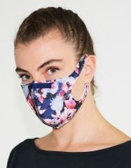 BLACKSPADE Unisex Koruyucu Maske Çiçek Desen