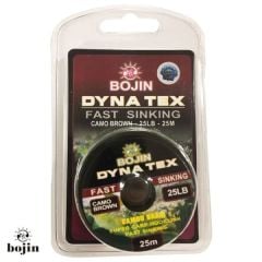 DFT BOJIN Dynatex Hızlı Batan 25 Lb 25m.Camo Brown