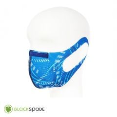 BLACKSPADE Unisex Koruyucu Maske Işık Desen