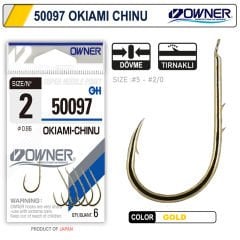 Owner 50097 Okiami-Chinu Gold İğne