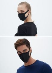 BLACKSPADE Unisex Koruyucu Maske Siyah