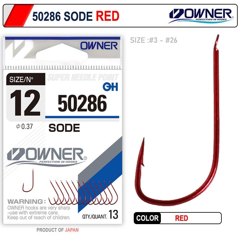 Owner 50286 Sode Red İğne