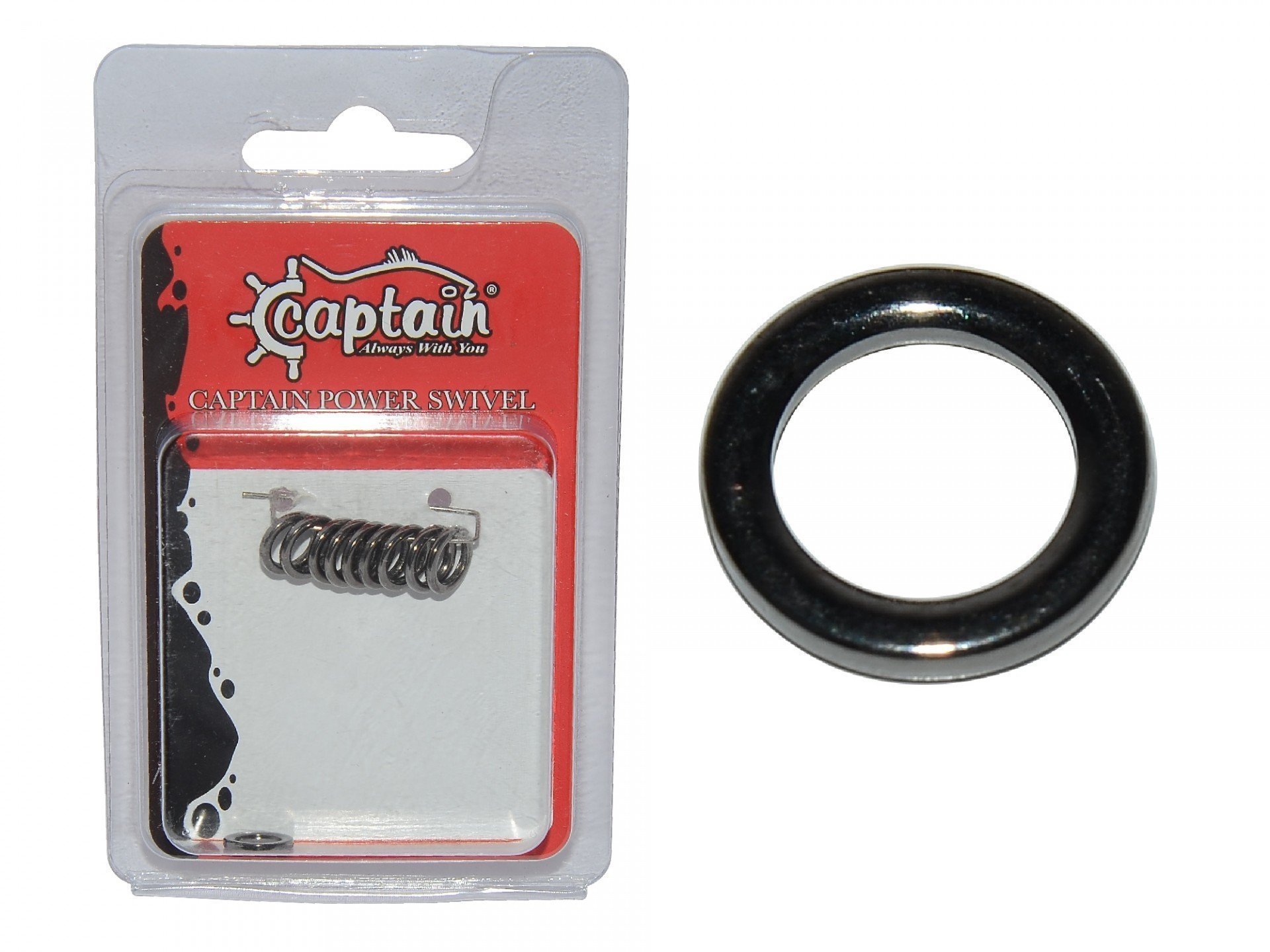 Captain 5148 Jig Halkası İnox 10'lu Paket Black Nikel