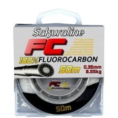 Sakura FC %100 Fluorocarbon Misina 50m