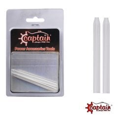 Captain 7629 Transparan Tüp 5gr Cristal Stick 2'li Set