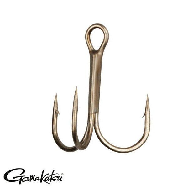 GAMAKATSU Treble Hook 13B No:4 Üçlü İğne 1/10