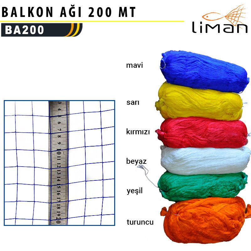 BALKON AĞI 200 MT