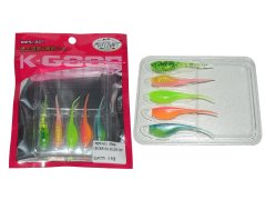 Mutant 3508 Sclops Sübye 5cm Aromalı LRF Silikon Suni Yem 5'li Set