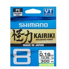 Shimano Kairiki 8 300M Mantis Green Örgü İp Misina