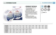 ASSO INVISIBLE CLEAR %100 FLUOROCARBON