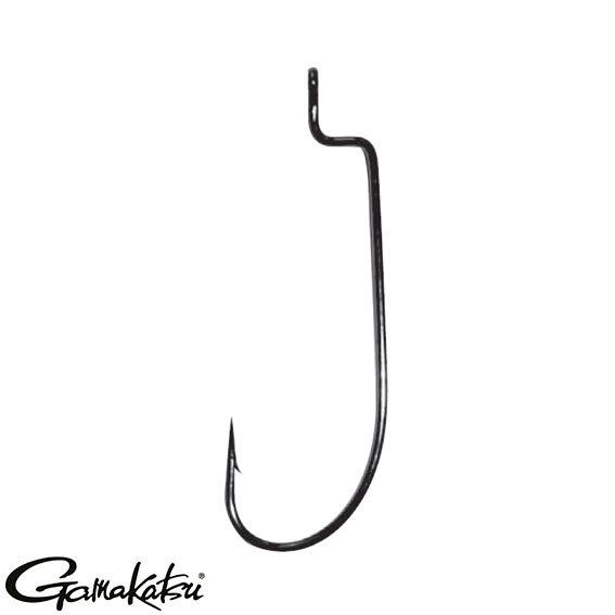 GAMAKATSU Worm 34 Siyah No:4/0 Olta İğnesi