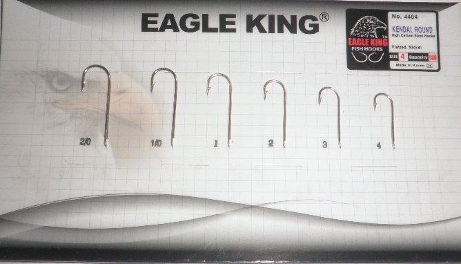 Eagle King 4404NI Düz Uzun Pala Nikel Çelik İğne ( VMC 9142NI )