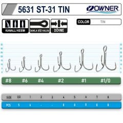 Owner 5631 St-31tn Tin Çarpma İğne