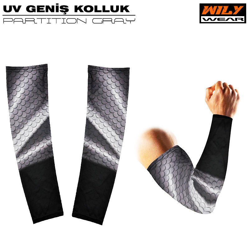 Wily Wear UV Kolluk Geniş Partition Gray