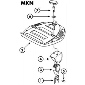 Kappa MKN UNIVERSAL ALT TABLA (MONOLOCK)