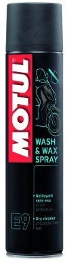 MOTUL E9 WASH & WAX / TEMİZLEME VE PARLATMA (400 ML)