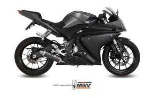 MİVV YAMAHA YZF R125/MT125 GP CARBON FULL SYSTEM EGZOZ