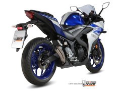 MİVV YAMAHA R25/MT25 DOUBLE GUN SLIP-ON EGZOZ