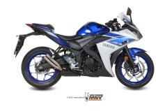 MİVV YAMAHA R25/MT25 DOUBLE GUN SLIP-ON EGZOZ