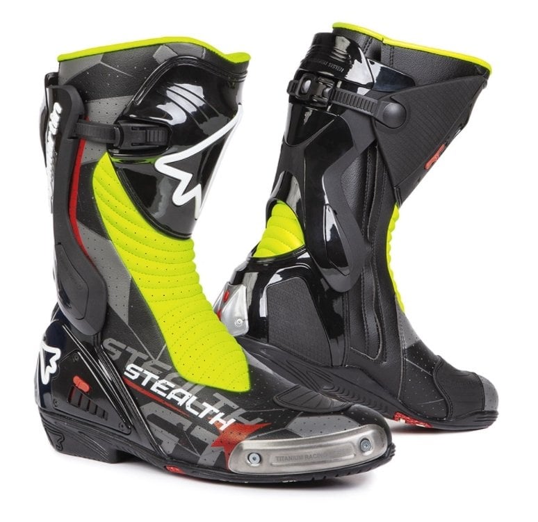 Stylmartin Stealth Evo Air Fluo Black Racing Bot