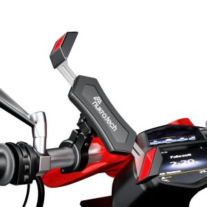 Nukrotech MLS Gidon ve Ayna Bağlantılı Motosiklet Telefon Tutucu