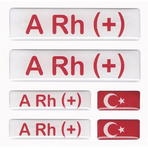 Sticker Kan Grubu A Rh (+)