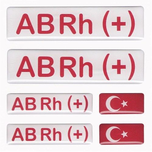 Sticker Kan Grubu Ab Rh (+)