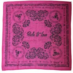 Ride to Love B1635 Pink Bandana