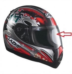 LAZER JUNIOR KATANA KASK CAMI BEYAZ