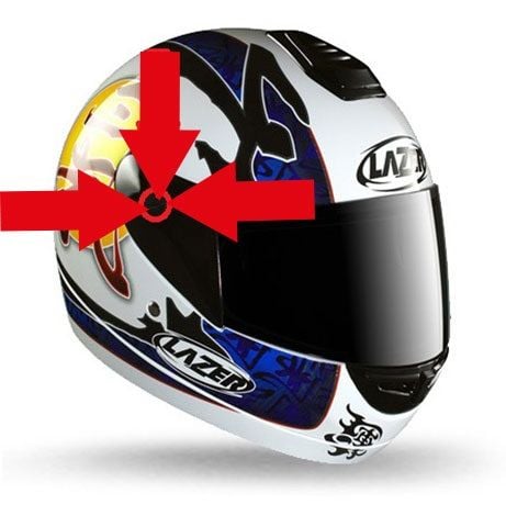 LAZER LZ6 KASK CAM KAPAKLARI TAKIM