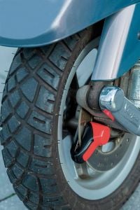 Abus 303 Kırmızı Disk Kilidi