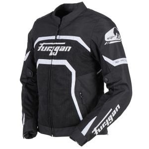 Furygan Mystıc Evo Vented Yazlık Kadın Korumalı Montu Siyah Beyaz