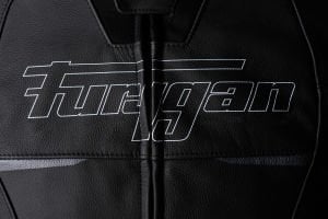 Furygan Nitros Motosiklet Deri Ceket Siyah Beyaz