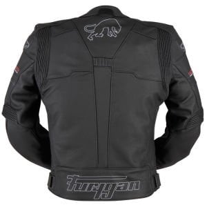 Furygan Nitros Motosiklet Deri Ceket Siyah Beyaz