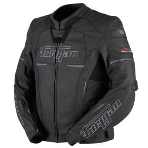 Furygan Nitros Motosiklet Deri Ceket Siyah Beyaz