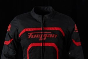 Furygan Mystıc Evo Vented Yazlık Kadın Korumalı Montu Siyah Kırmızı