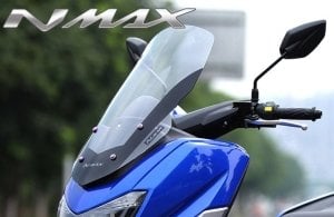 T-Moto Nmax Spor Cam Şeffaf 60cm