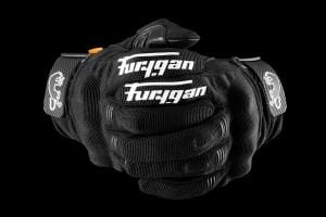 Furygan Jet D3O Yazlık Erkek Motosiklet Eldiveni Siyah