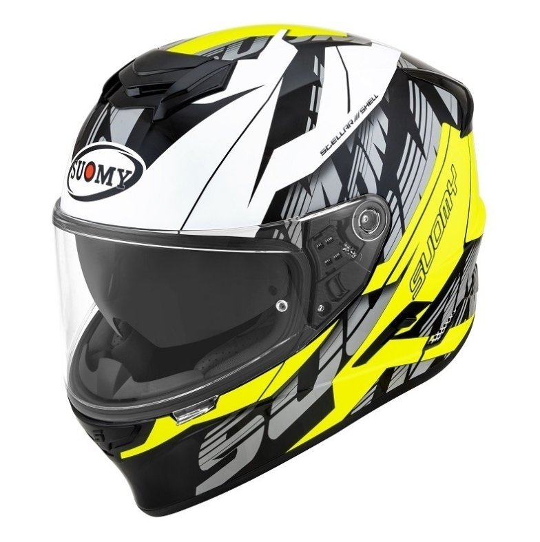 Suomy Stellar Corner Yellow Kask