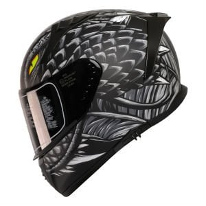 Mts M-801 Snake Full Face Kask Draglax Grey
