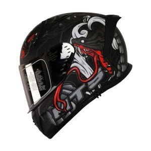 Mts M-801 Snake Full Face Kask Myth Grey