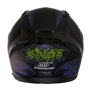 Mts M-801 Snake Full Face Kask Mısıon Blue