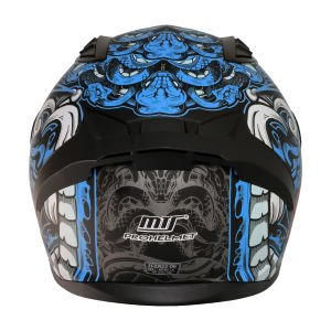 Mts M-801 Snake Full Face Kask Myth Blue XXL
