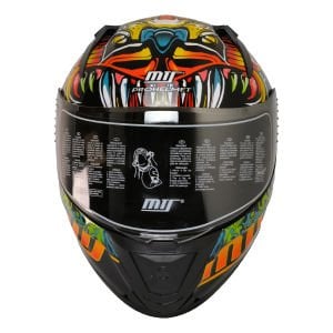 Mts M-801 Snake Full Face Kask Azure