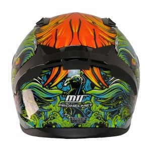 Mts M-801 Snake Full Face Kask Azure
