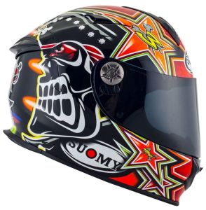 Suomy SR-Sport Biaggi Replica 2015 Kırmızı Kask (OUTLET)