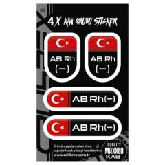 Calibrex Kan Grubu Mini Sticker AB (-)