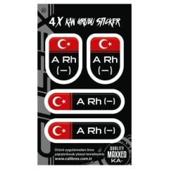 Calibrex Kan Grubu Mini Sticker A (-)