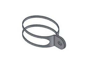 MİVV YAMAHA XMAX 250 STRONGER BRACKET / EGZOZ KELEPÇESİ